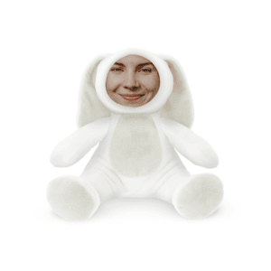 Bestel ItsieMe Knuffel met foto hoofd - 30 cm met eigen foto