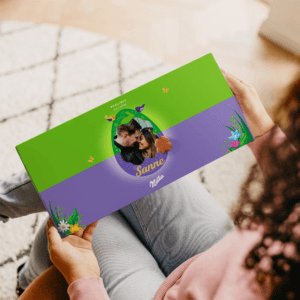 Bestel Milka Pralines - Pasen - Bloemetjes - 220 gram met eigen foto