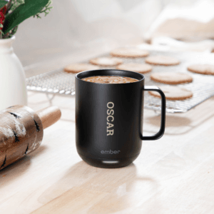 Bestel Gepersonaliseerde Ember Control Mug - Zwart - 295 ml met eigen foto