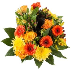 Bestel Bloemen - Herfstboeket (Middel) met eigen foto