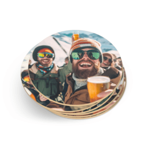 Bestel Bierviltjes set met foto - Rond - 6 stuks met eigen foto