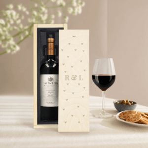 Bestel Wijn in gegraveerde kist - Salentein - Malbec met eigen foto