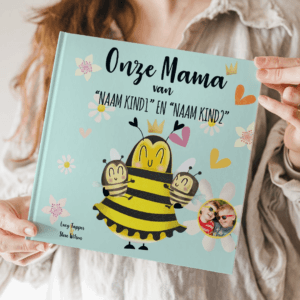 Bestel Boek met naam en foto - Onze Mama - Hardcover met eigen foto