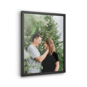 Bestel Zwarte lijst met gepersonaliseerde fotoafdruk - 30x40 met eigen foto