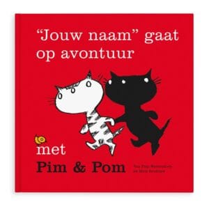 Bestel Boek met naam en foto - Op avontuur met Pim & Pom - Hardcover met eigen foto