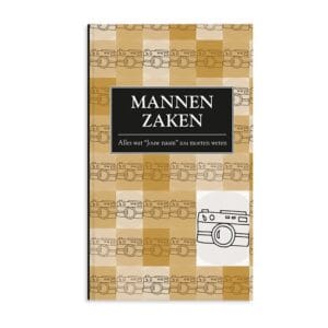 Bestel Boek met naam en foto - Mannenzaken - Softcover met eigen foto