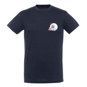Bestel T-shirt voor mannen bedrukken - Navy - M met eigen foto