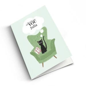 Bestel Zomaar kaart met foto - M - Staand met eigen foto