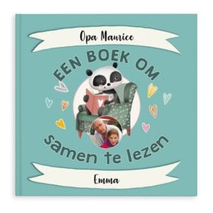 Bestel Boek voor Opa met naam - Hardcover met eigen foto
