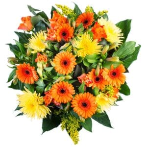 Bestel Bloemen - Herfstboeket (Groot) met eigen foto