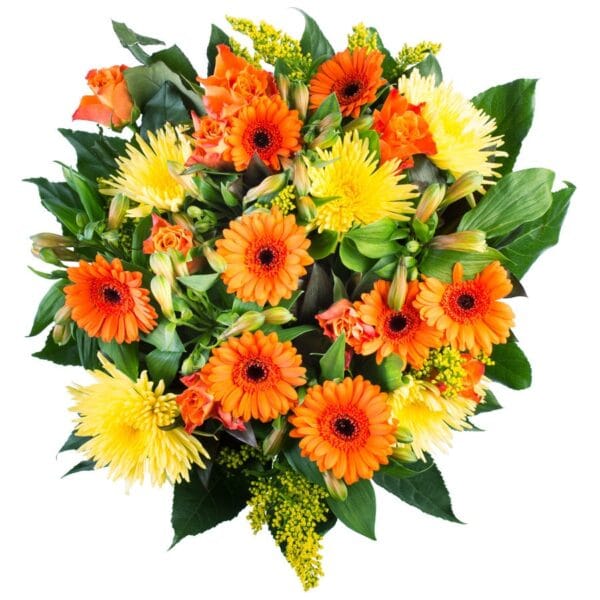 Bestel Bloemen - Herfstboeket (Groot) met eigen foto