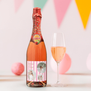 Bestel Kinderchampagne met bedrukt etiket - Kidibul (750ml) met eigen foto
