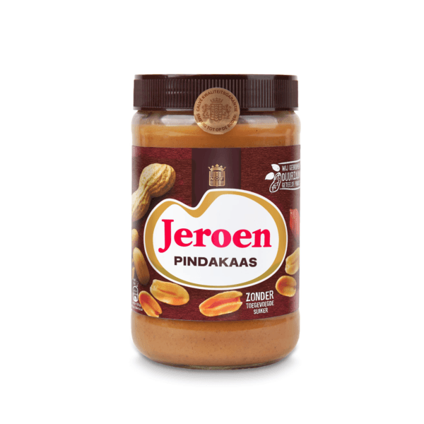Bestel Calvé pindakaas cadeau met naam (supersize kilopot!) met eigen foto