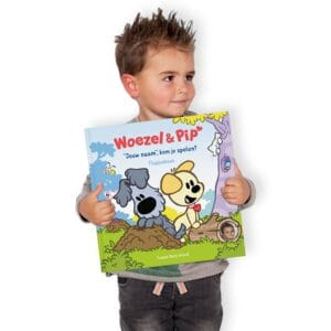 Bestel Flapjesboek Woezel & Pip Verstoppertje personaliseren met eigen foto