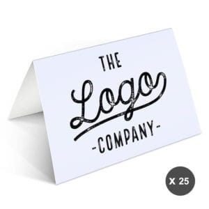 Bestel Zakelijke wenskaarten met foto - 25 dubbele kaarten met eigen foto