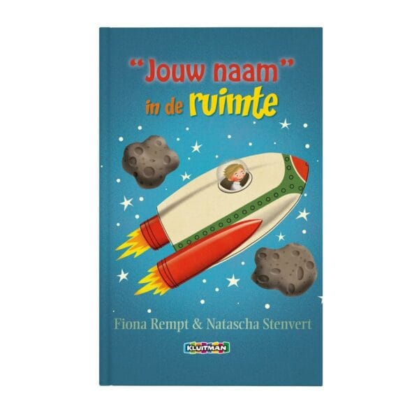Bestel Boek met naam - Daan in de ruimte (Hardcover) met eigen foto