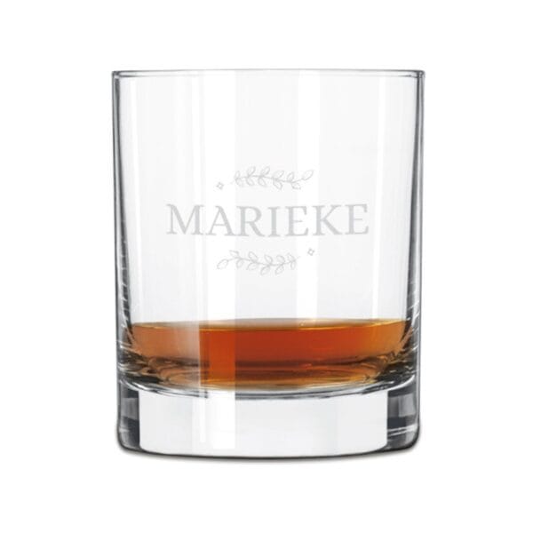 Bestel Whiskey glas graveren met eigen foto