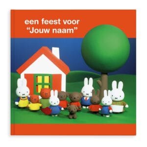 Bestel nijntje boek met naam - Een feestje voor.. - Softcover met eigen foto
