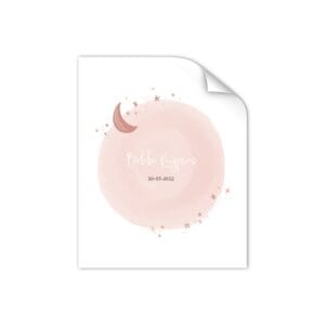 Bestel Geboorteposter ontwerpen - 40 x 50 cm met eigen foto