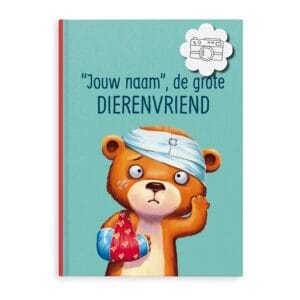Bestel De grote dierenvriend - XL boek met naam en foto (Softcover) met eigen foto