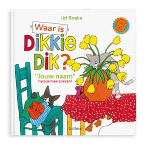 Bestel Boek met naam - Waar is Dikkie Dik? - Softcover met eigen foto