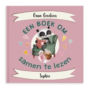 Bestel Boek voor Oma met naam - Hardcover met eigen foto