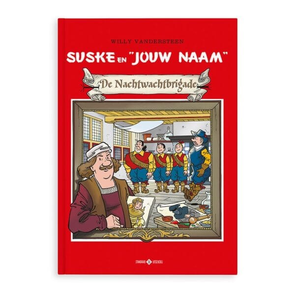 Bestel Persoonlijk stripboek - Suske en Wiske &apos;De Nachtwachtbrigade&apos; (Hardcover) met eigen foto