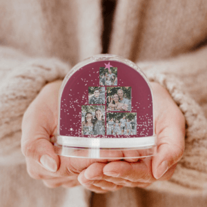 Bestel Sneeuwbol bedrukken Sneeuw met eigen foto