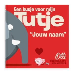 Bestel Boek met naam en foto - Een kusje voor mijn Tutje - Softcover met eigen foto