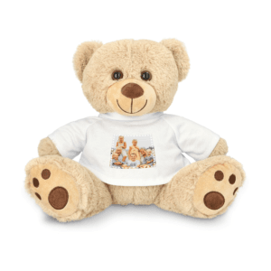 Bestel Knuffelbeer met foto - Teddybeer - 30 cm met eigen foto