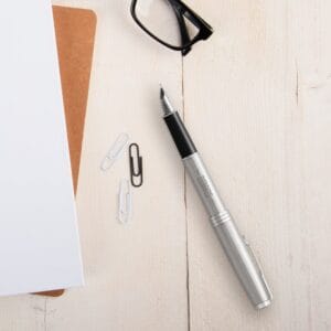 Bestel Parker - Sonnet - Vulpen graveren - Rechts (Zilver) met eigen foto