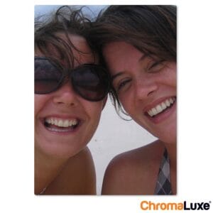 Bestel Foto op aluminium afdrukken - Wit (ChromaLuxe) - 40 x 50 cm met eigen foto