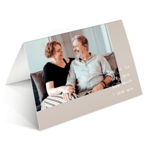 Bestel Fotokaarten maken - XL - Liggend met eigen foto