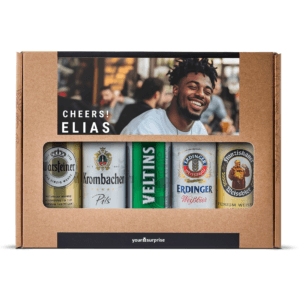 Bestel Gepersonaliseerd bierpakket - Bier in blikken - Duits met eigen foto