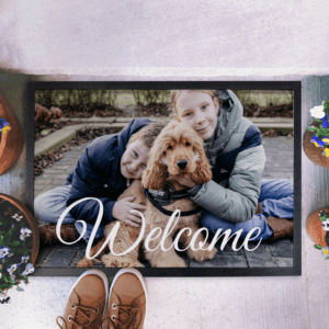 Bestel Deurmat bedrukken - 90 x 60 cm met eigen foto