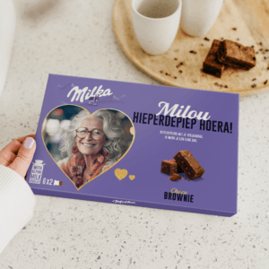 Bestel Milka Choco Brownie Giftbox - Love met eigen foto