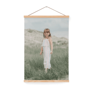 Bestel Gepersonaliseerde poster met houten posterhanger 40x60 met eigen foto