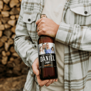 Bestel Gepersonaliseerd bier - Cornet met eigen foto