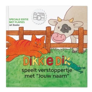 Bestel Flapjesboek Dikkie Dik personaliseren met eigen foto