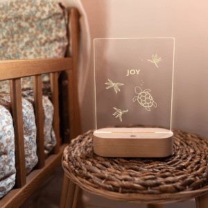 Bestel Lamp met naam - Rechthoek met eigen foto