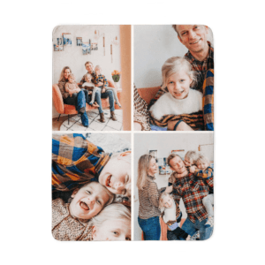 Bestel Fleecedeken - Plaid bedrukken - 150x200 met eigen foto