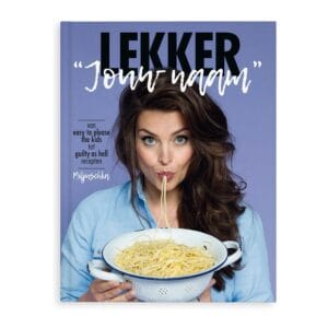 Bestel Lekker Miljuschka kookboek met naam en foto - Softcover met eigen foto