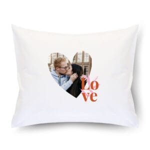 Bestel Kussen bedrukken - Wit - 50 x 60 cm met eigen foto