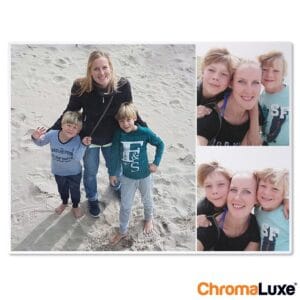 Bestel Foto op aluminium afdrukken - Wit (ChromaLuxe) - 40 x 30 cm met eigen foto