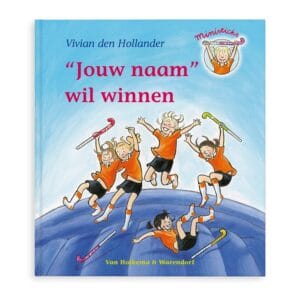 Bestel Boek met naam en foto - Saar wil winnen - Softcover met eigen foto