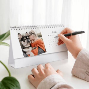 Bestel Bureaukalender bedrukken met eigen foto