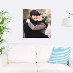 Bestel Foto op hout afdrukken - Planken - 60 x 60 cm met eigen foto