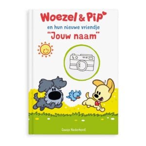 Bestel Boek met naam en foto - Woezel & Pip - Vriendje - XL boek (Softcover) met eigen foto