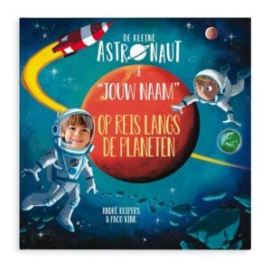 Bestel Boek met naam en foto - De kleine astronaut en naam - Hardcover met eigen foto
