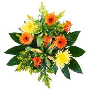 Bestel Bloemen - Herfstboeket met eigen foto